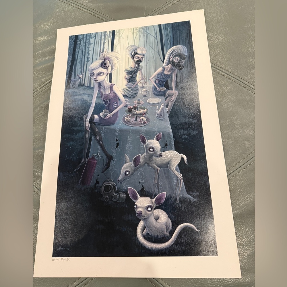 🟣3/$30 11x17 surreal art print by Meg Majewski